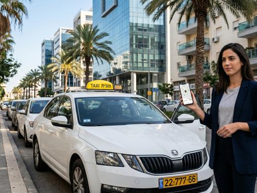 הדרך להזמין מונית משתנה: כך הטכנולוגיה מעצבת מחדש את חוויית הנסיעה בישראל