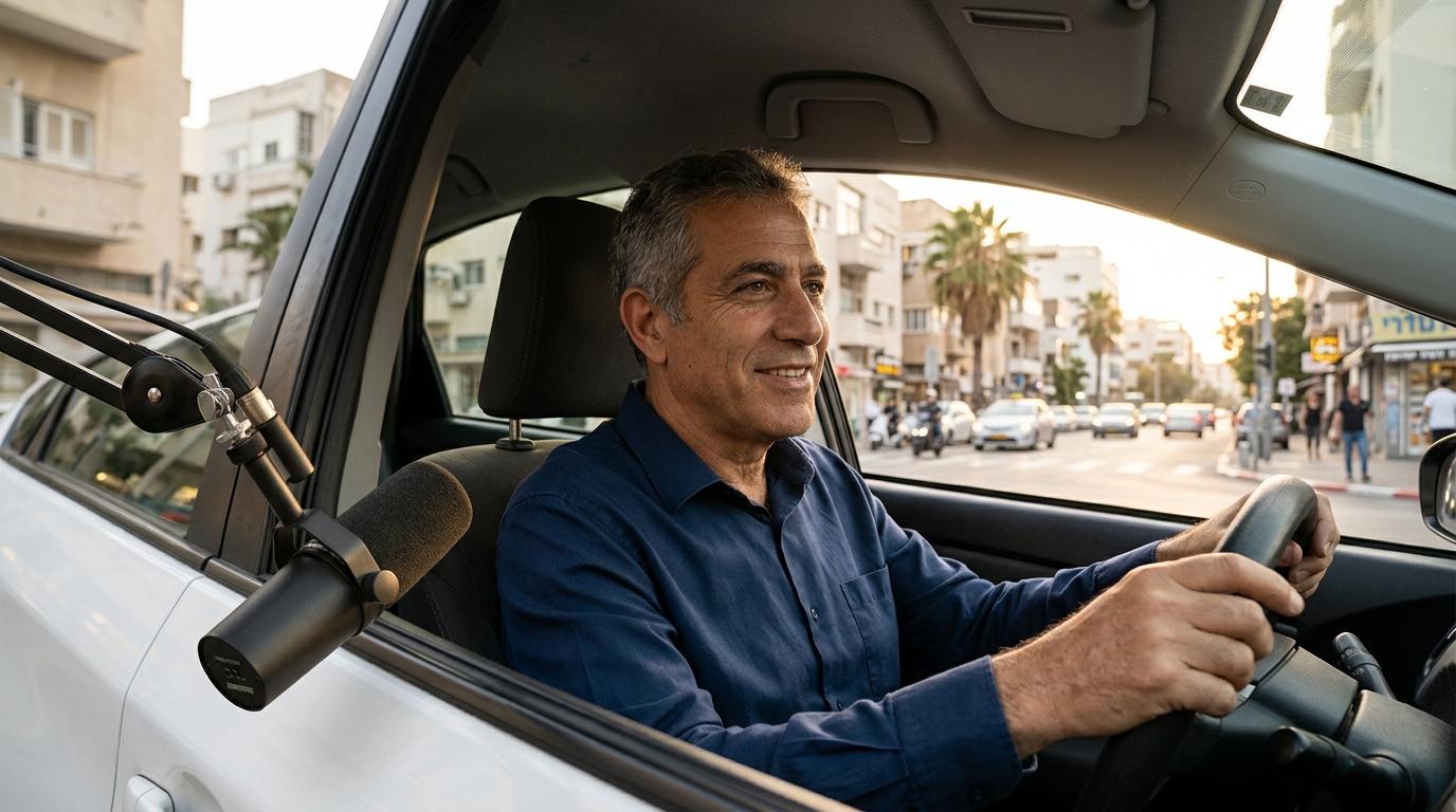 מאחורי ההגה: החיים האמיתיים של נהגי המוניות בישראל